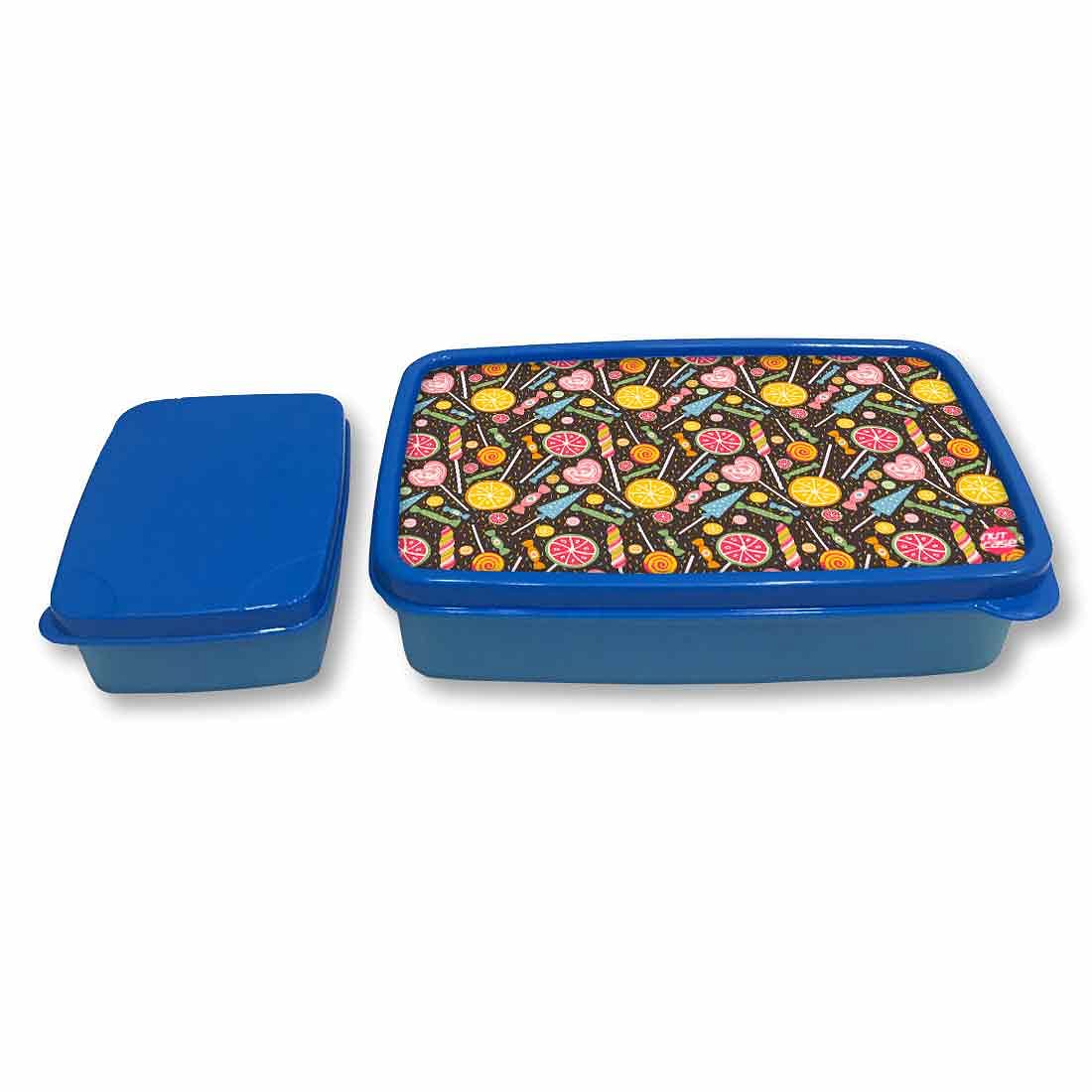 Plastic Designer Storage Box for Snacks School Boys - Candy - Image 4