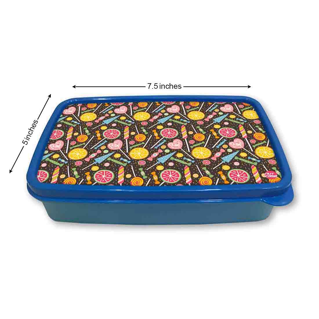 Plastic Designer Storage Box for Snacks School Boys - Candy - Image 5