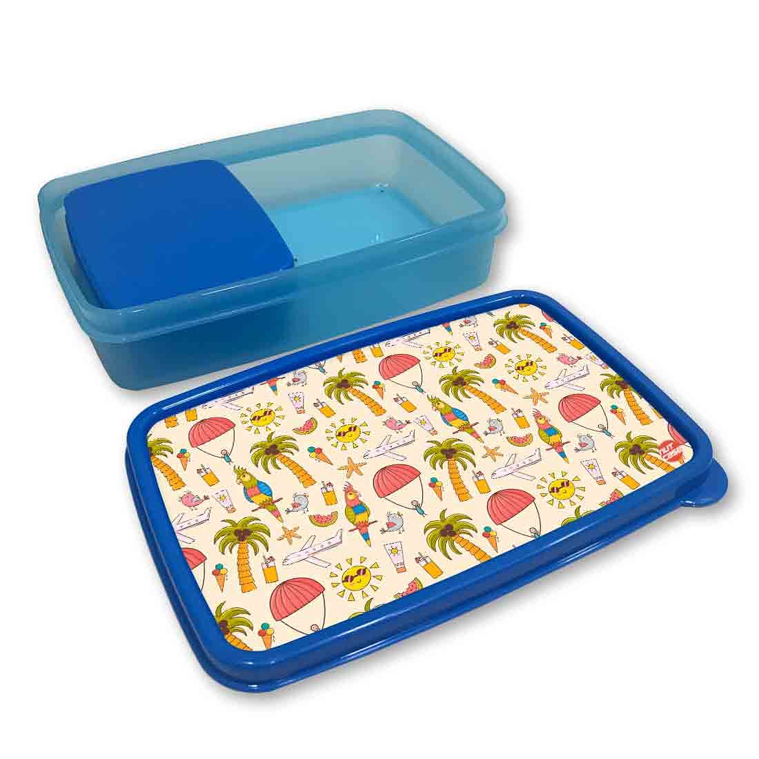 Best Snacks Storage Box for School Boys With Small Container - Summer Time - Image 3