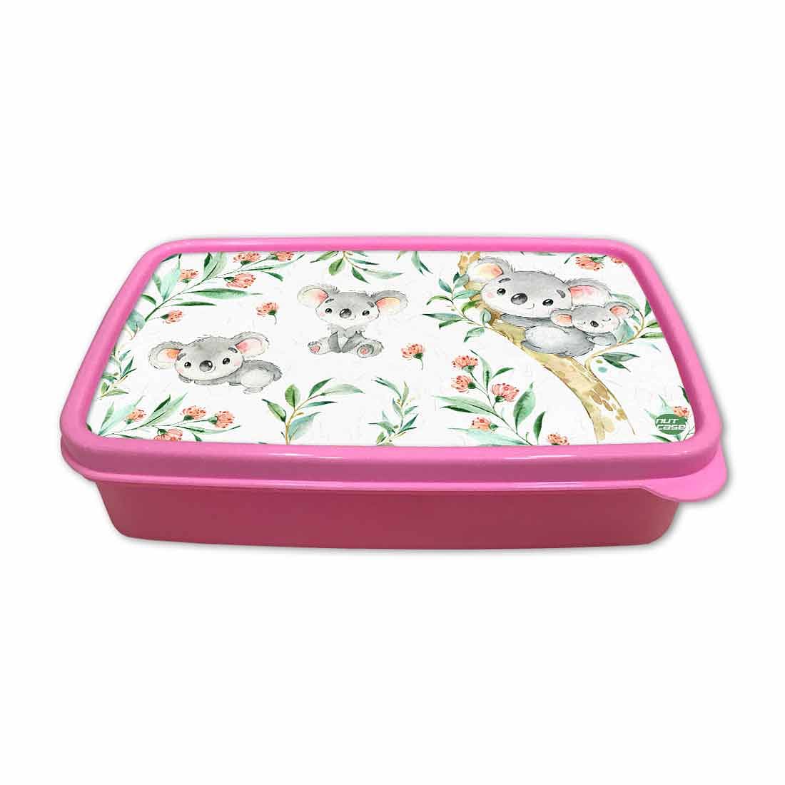 Childrens Plastic Snack Box for Girls Return Gifts Birthday Party - Cute Koala