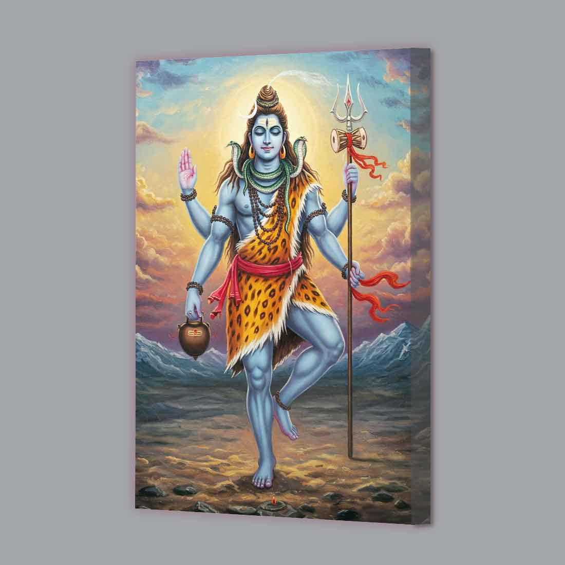 Mahadev Photo Frame with LED Light – HD Printed Wall Décor for Home Temple or Gifting - Image 5