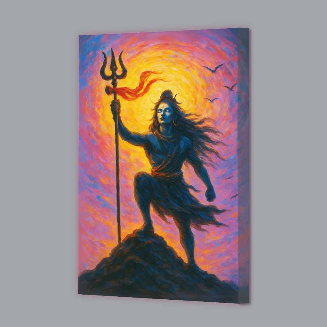 Mahakal Photo Frame with LED Glow – Premium HD Wall Art for Mandir, Home, or Gifts - Image 5