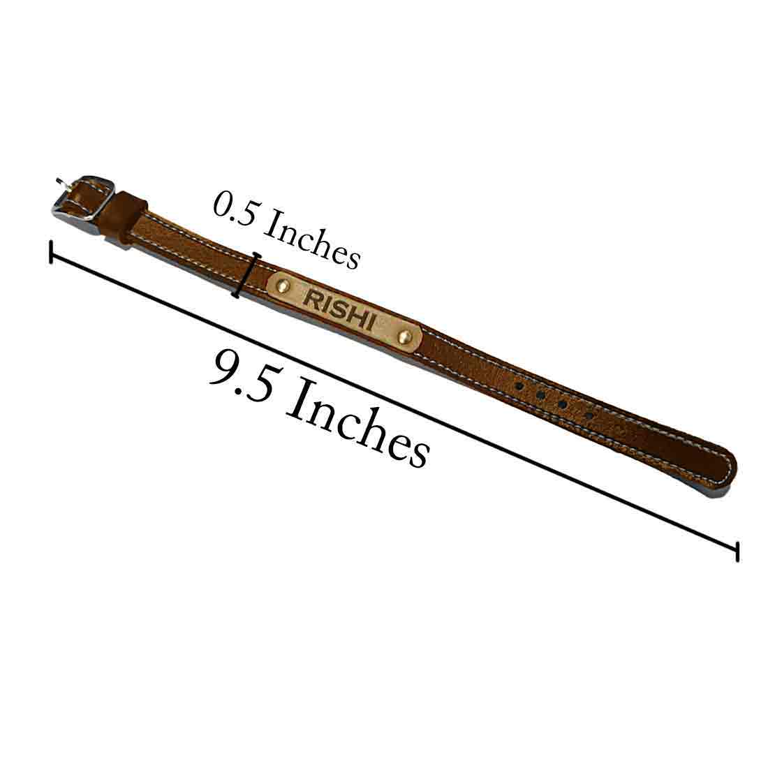 Custom Mens Leather Bracelet Personalized PU Leather Wristband - Add Name - Image 4