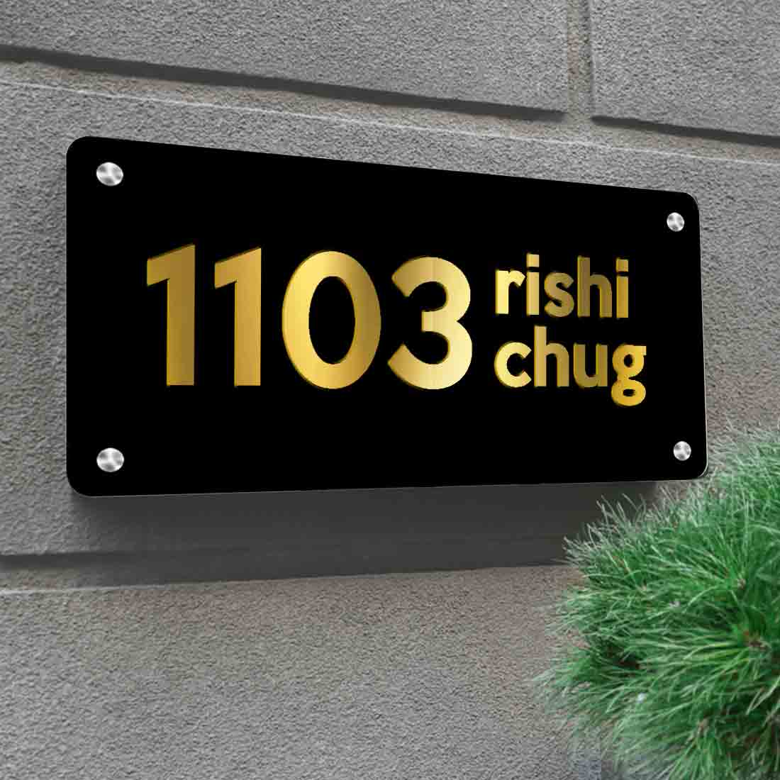 Custom Metal Engraved Name Plate for Office Home House Outdoor - Image 11