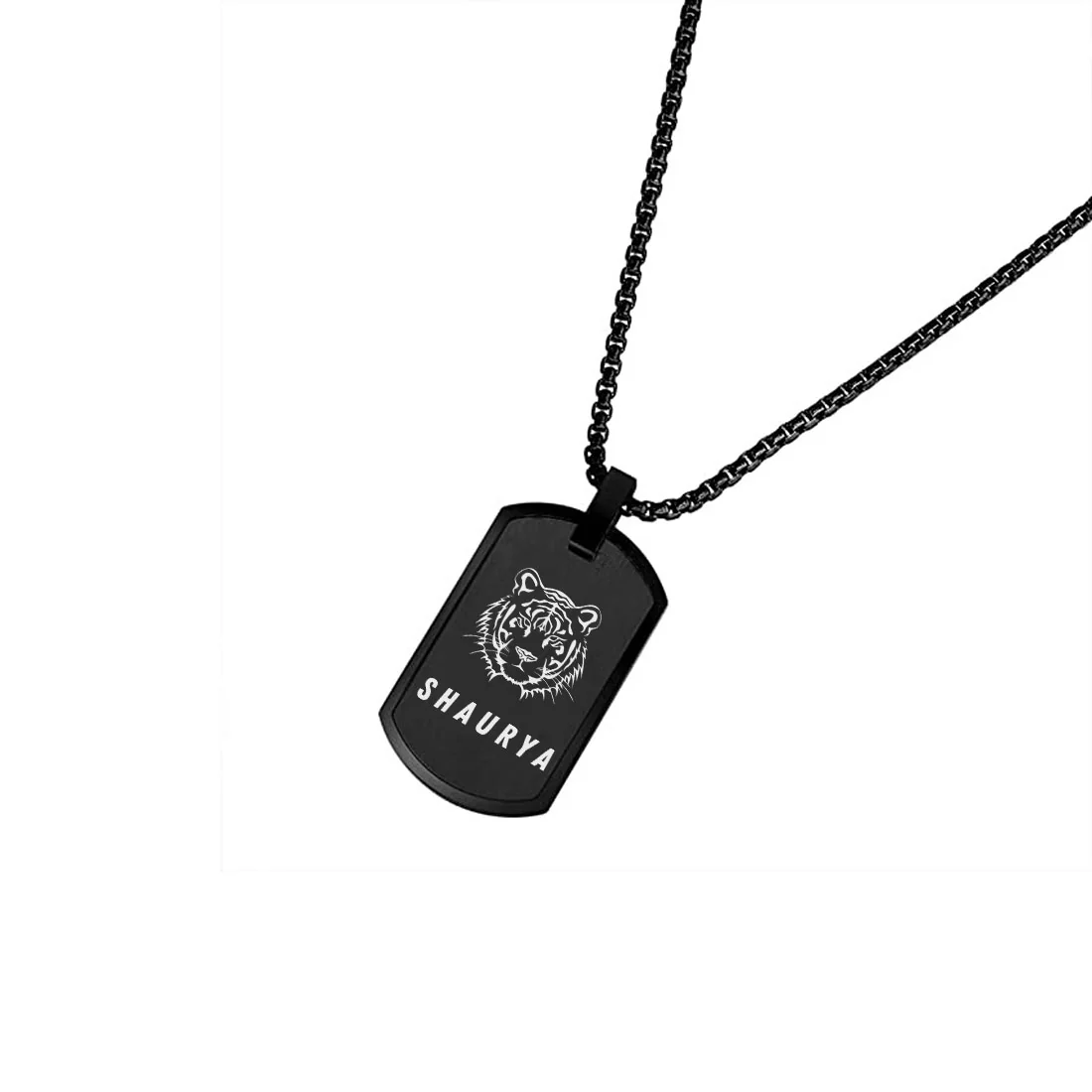 Customized Military Dog Tags With Chain Birthday Gifts for Him - Image 4