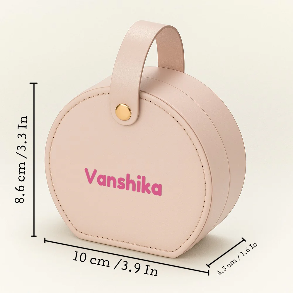 Mini Jewelry Box Personalized Earring Jewellery Organizer - Image 7