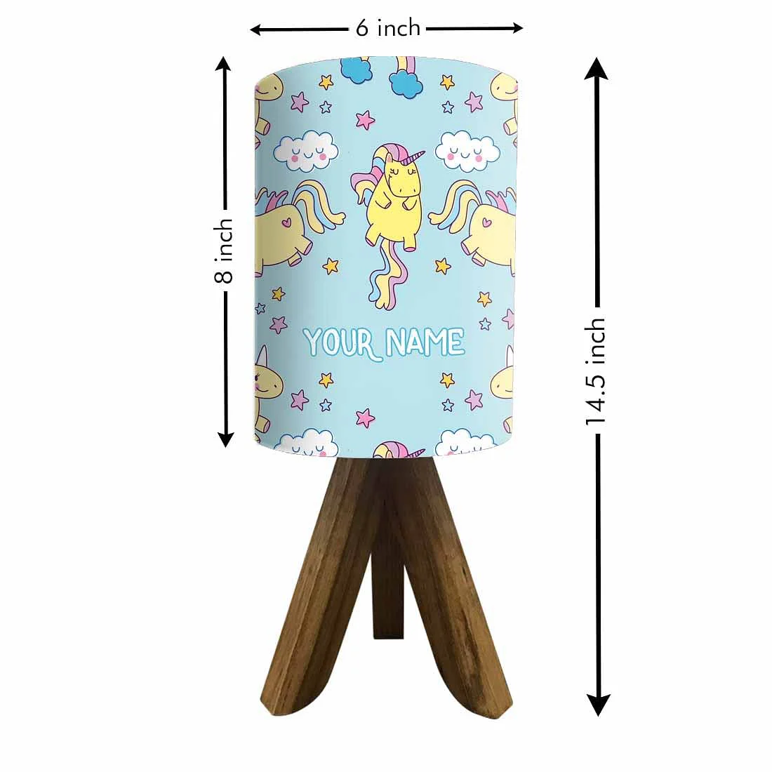 Personalized Night Light For Bedroom-Star Unicorn (3W LED Bulb Included) - Image 5