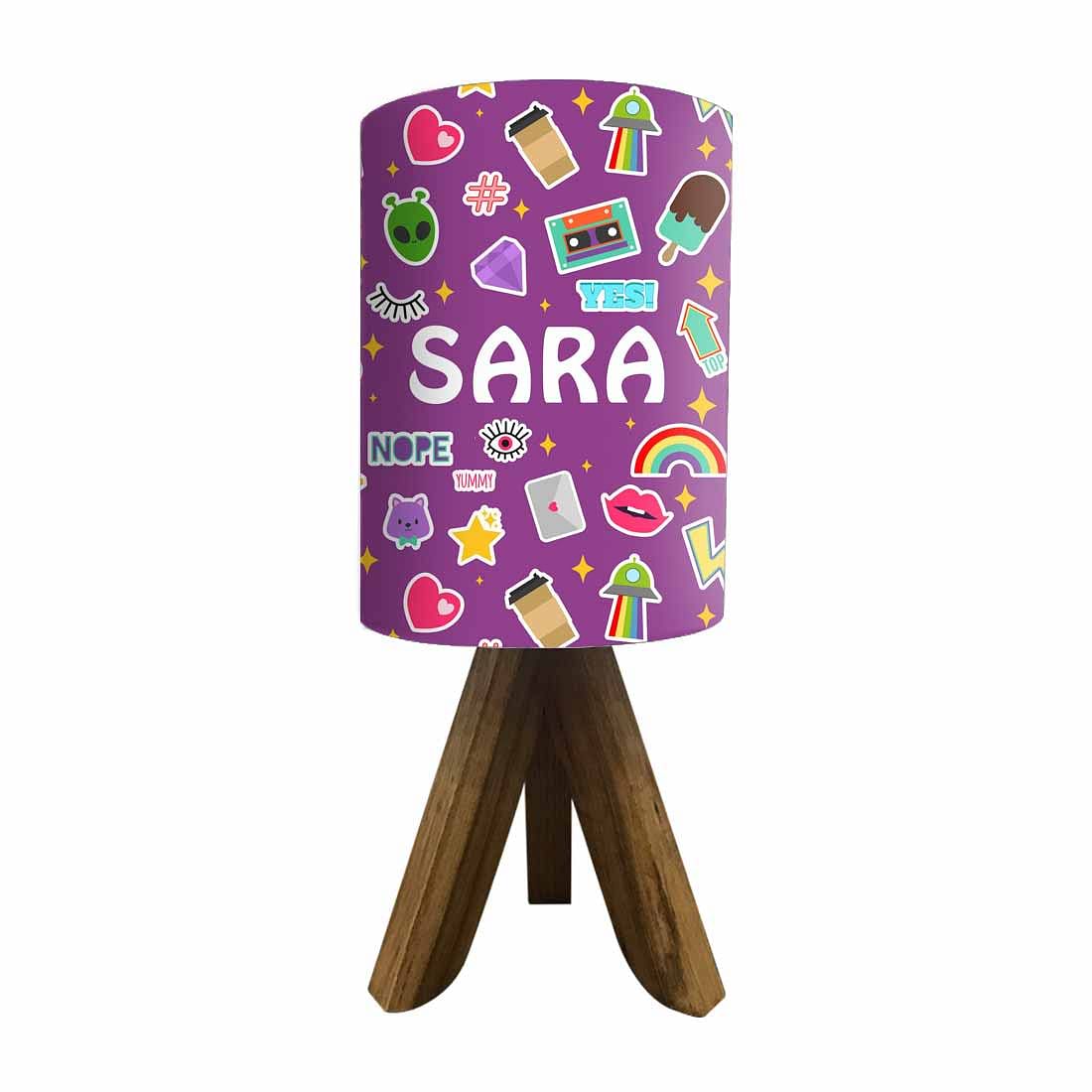 Personalized Tripod Lamp For Living Room-Nope (3W LED Bulb Included) - Image 4