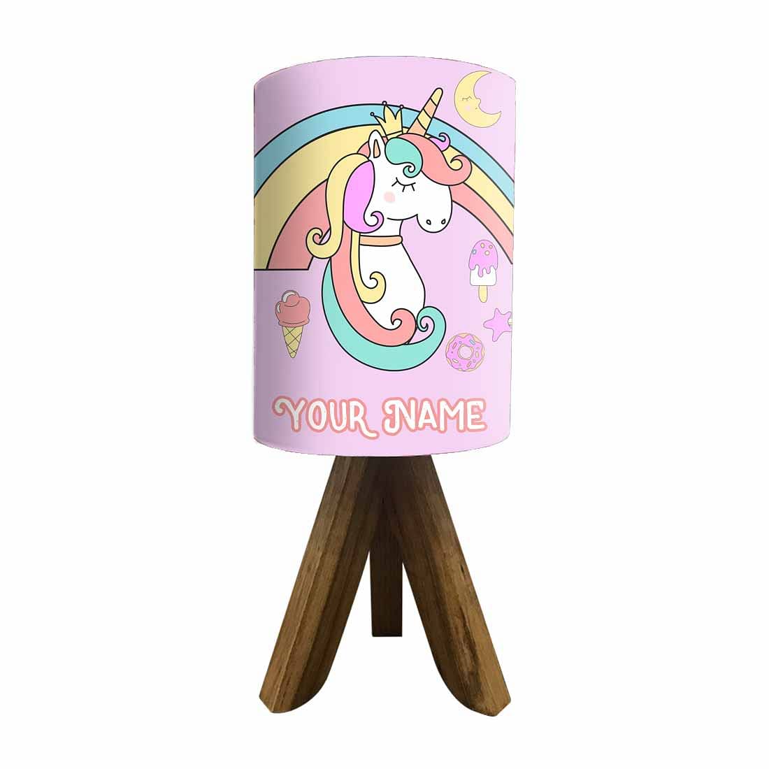 Customized Tripod Table Lamp-Cute Unicorn (3W LED Bulb Included) - Image 6