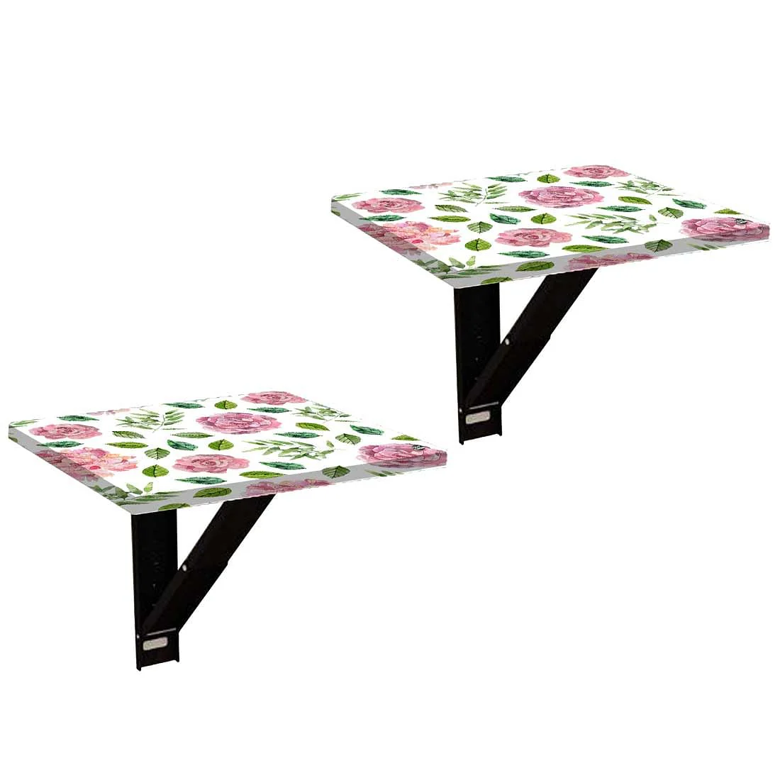 Folding Wall Mount Bedside Table - Floral Designer - Image 11