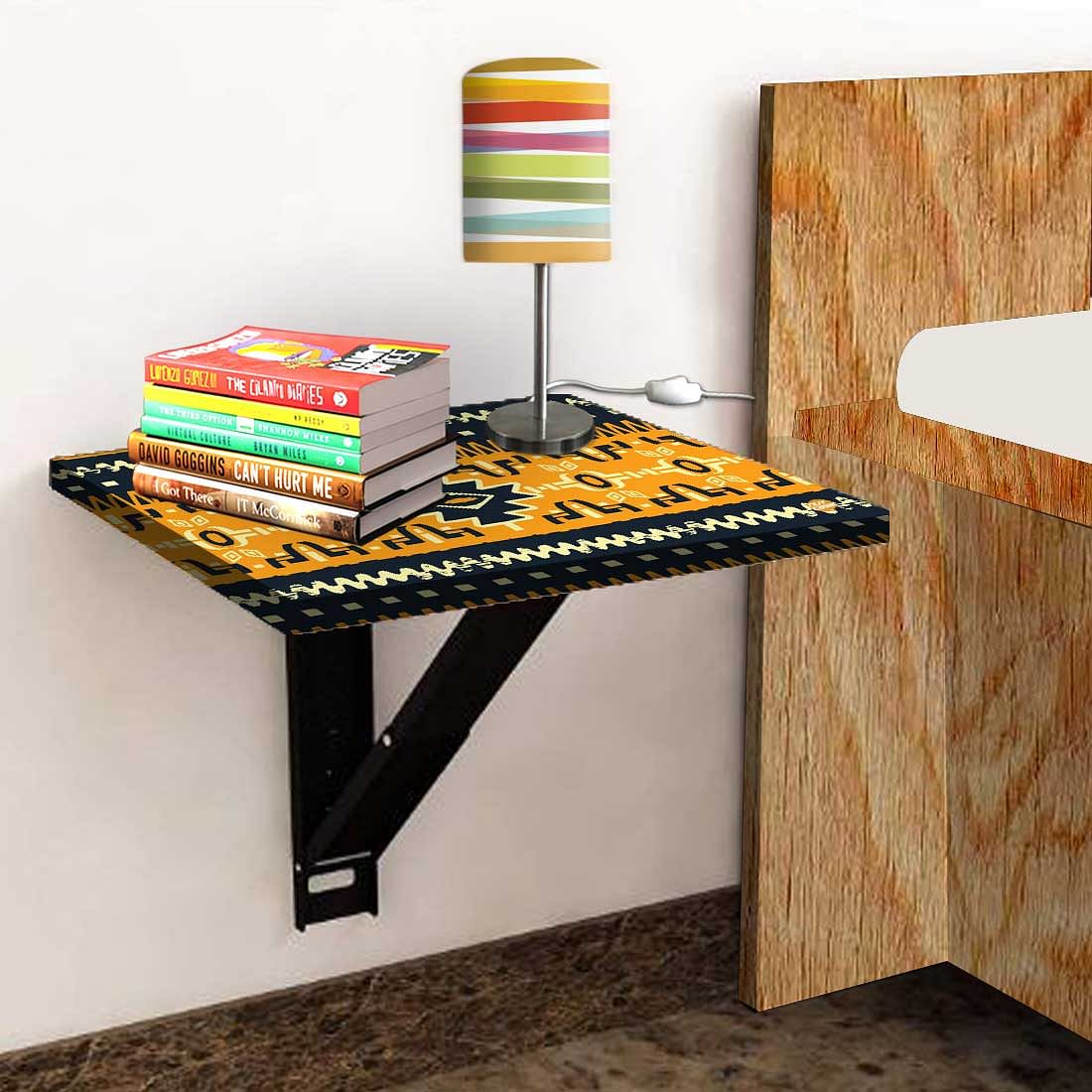 Bedside Table Foldable - Beautiful Mexican Pattern - Image 4