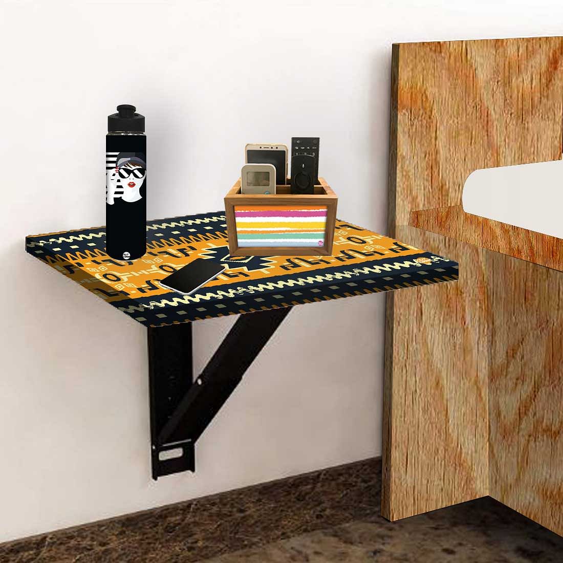 Bedside Table Foldable - Beautiful Mexican Pattern - Image 5
