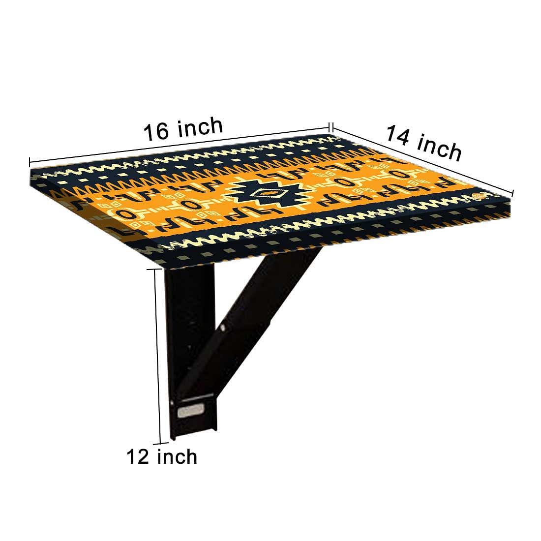 Bedside Table Foldable - Beautiful Mexican Pattern - Image 9