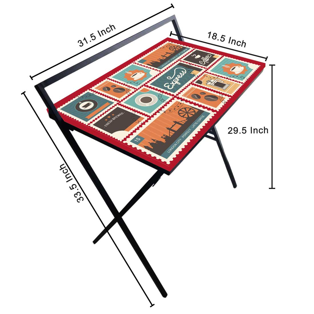Nutcase Foldable Writing Desk for WFH Laptop Table - Image 15