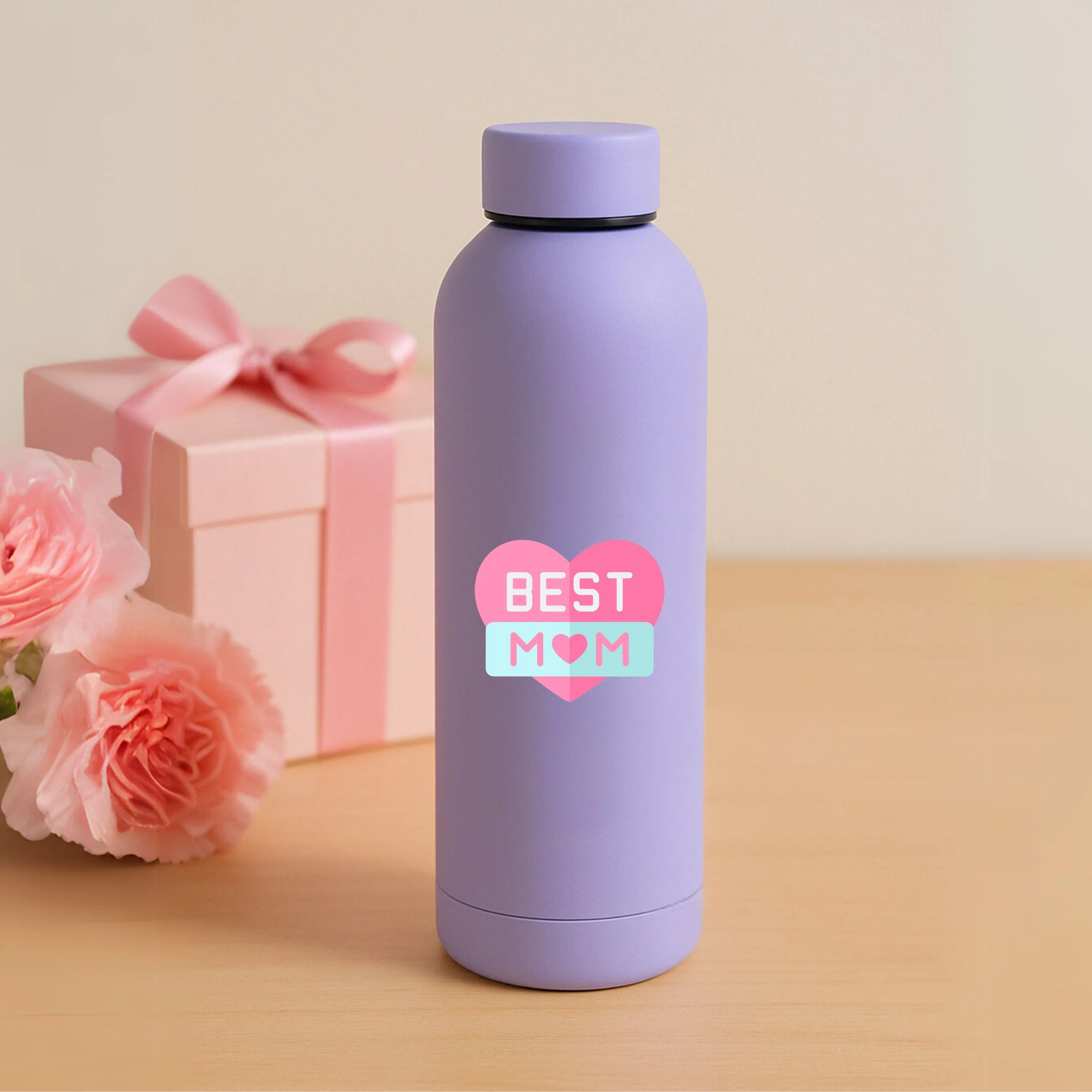 Perfect Mother’s Day Gift 500ml Stainelss Steel Water Bottle – Best Mom Ever - Image 12