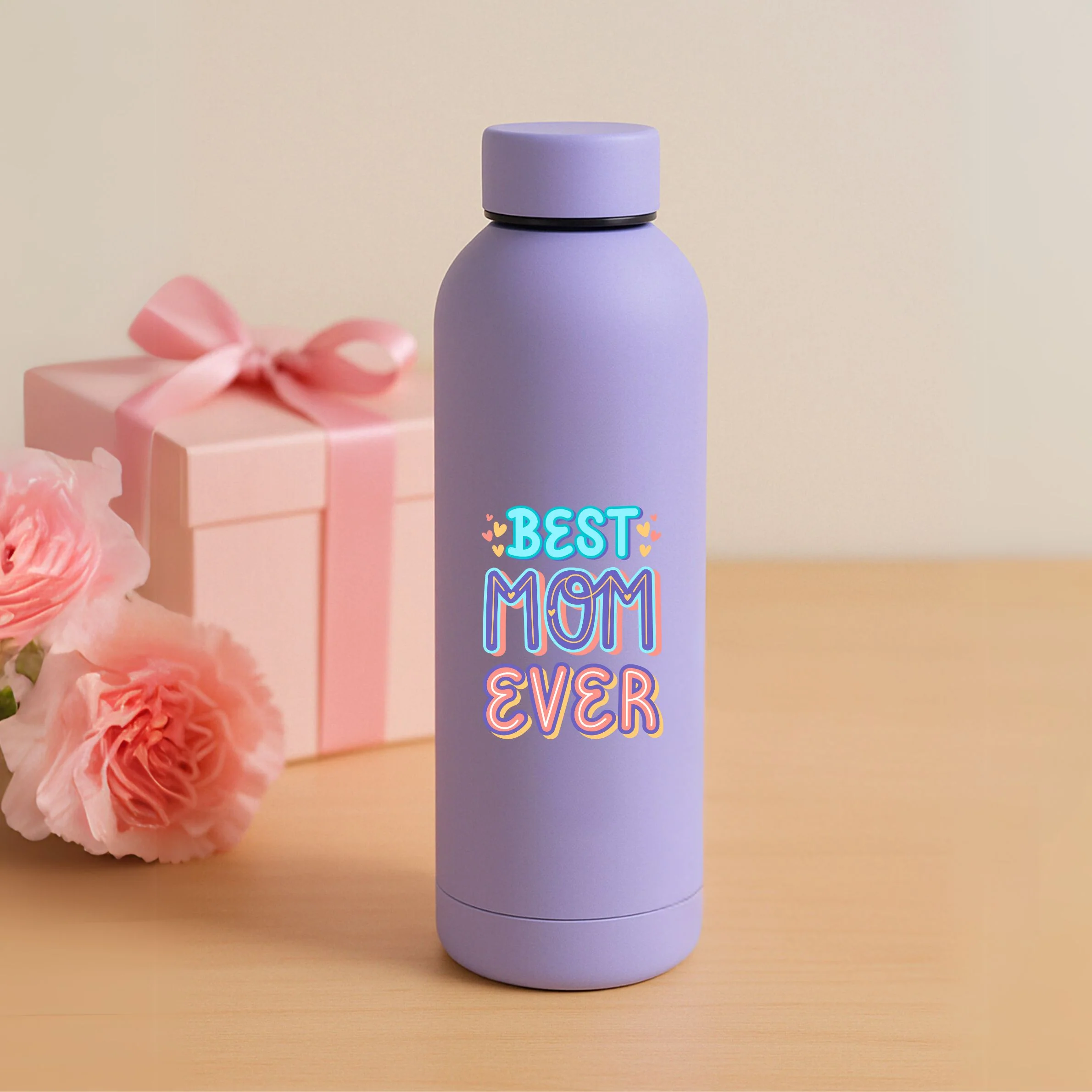 Perfect Mother’s Day Gift 500ml Stainelss Steel Water Bottle – Best Mom Ever - Image 5