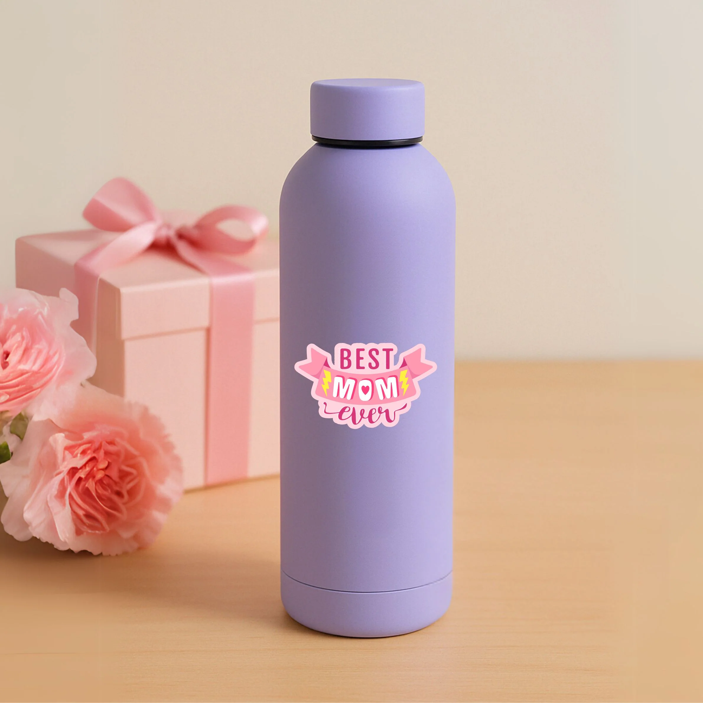 Perfect Mother’s Day Gift 500ml Stainelss Steel Water Bottle – Best Mom Ever - Image 8