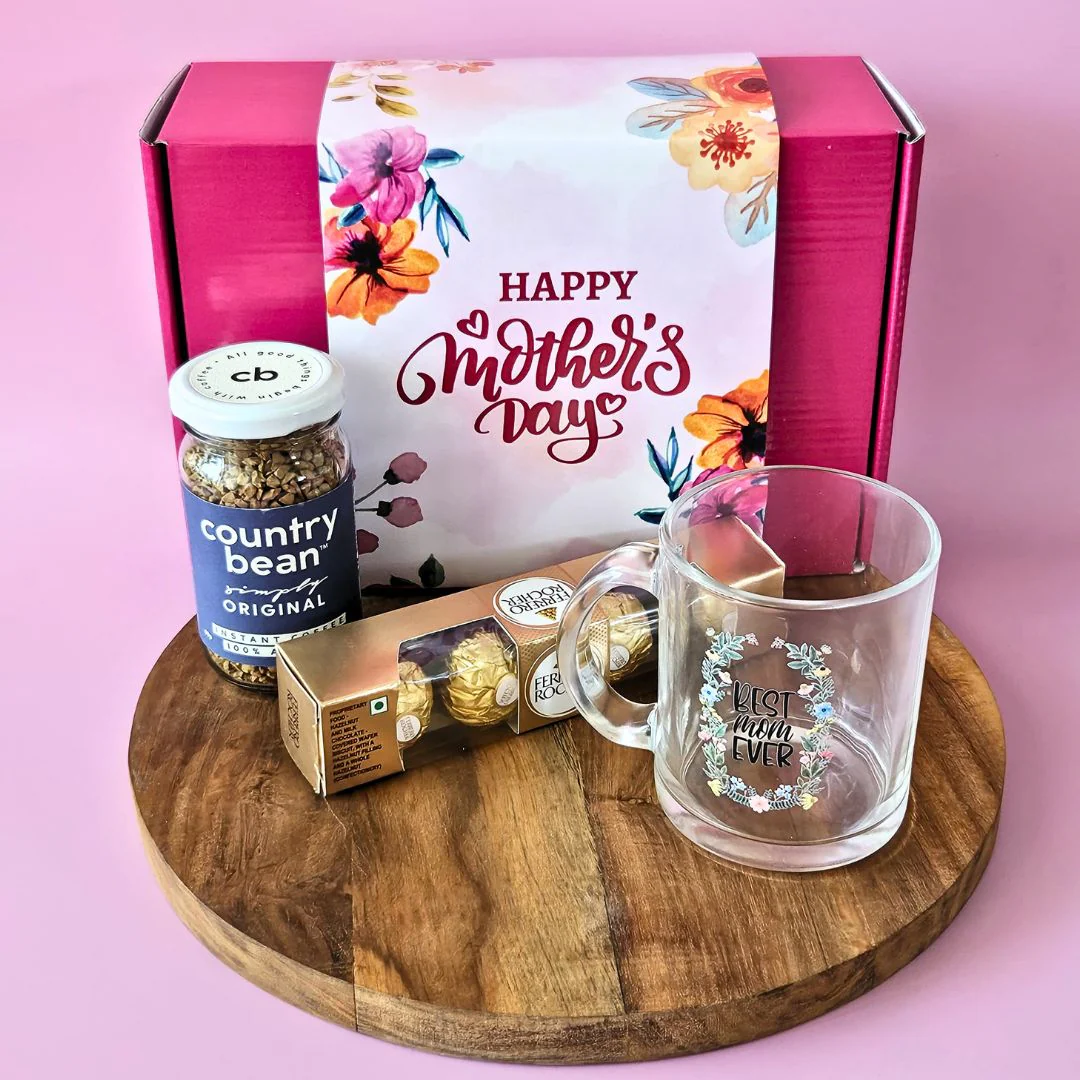 Mother's Day Gift Box – Coffee Mug, Chocolates & Premium Instant Coffee Combo for Mom - Image 2