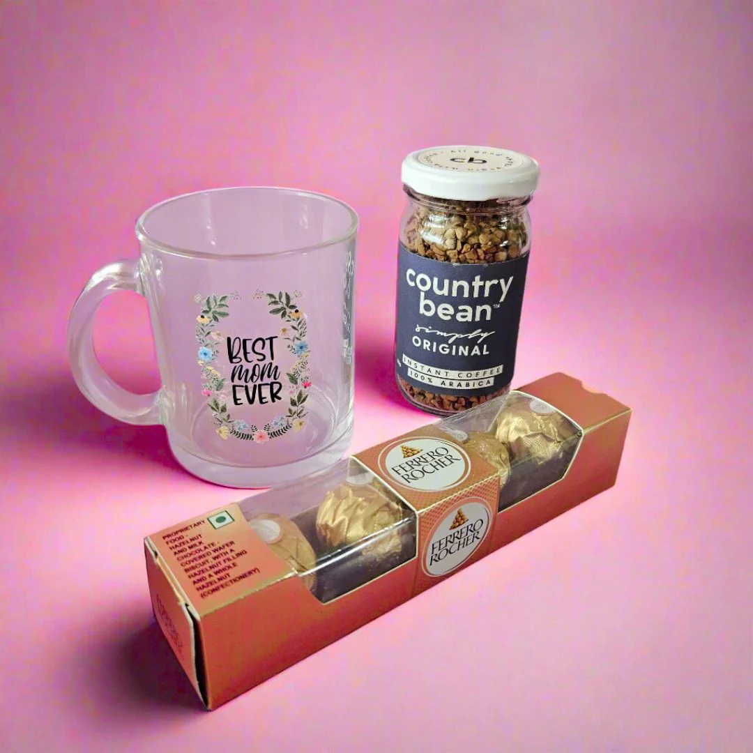 Mother's Day Gift Box – Coffee Mug, Chocolates & Premium Instant Coffee Combo for Mom - Image 4