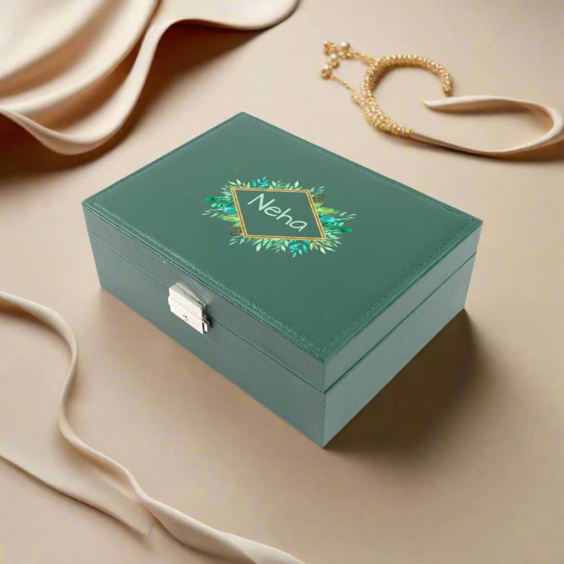 Multi-Compartment Jewelry Box Organizer – Ideal for Rings, Earrings & More - Image 7