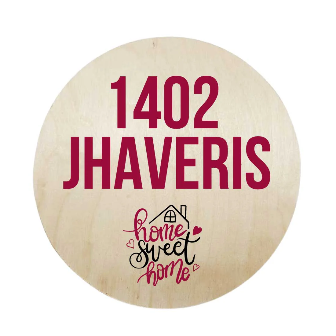 Name Plates Design-Home Sweet Home - Image 4