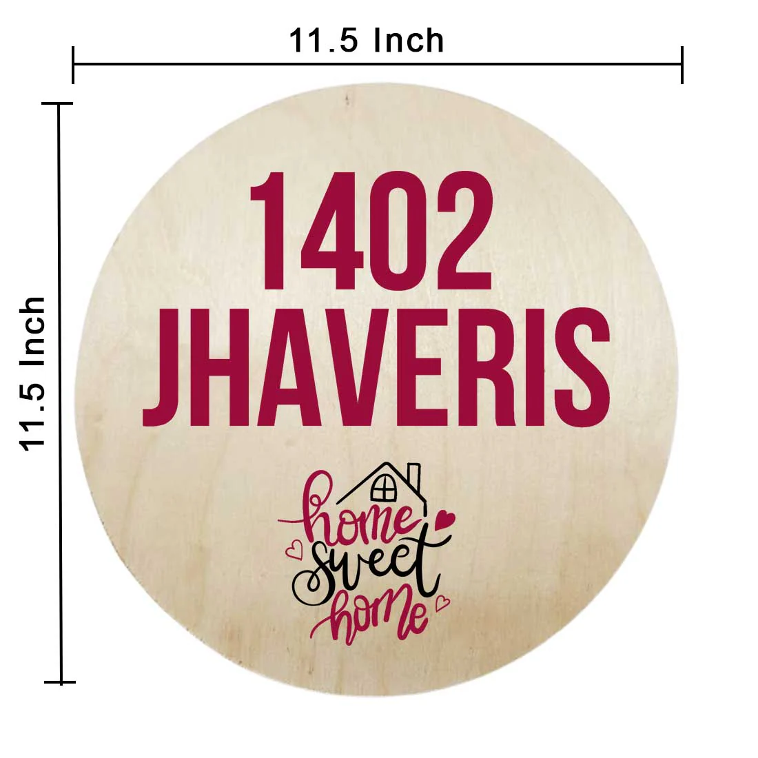 Name Plates Design-Home Sweet Home - Image 6