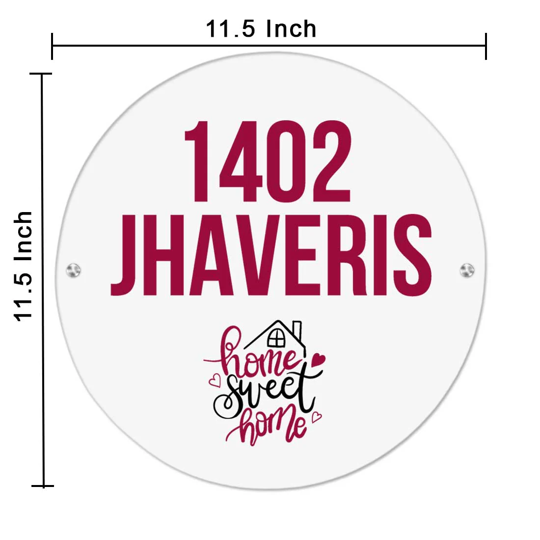 Name Plates Design-Home Sweet Home - Image 9