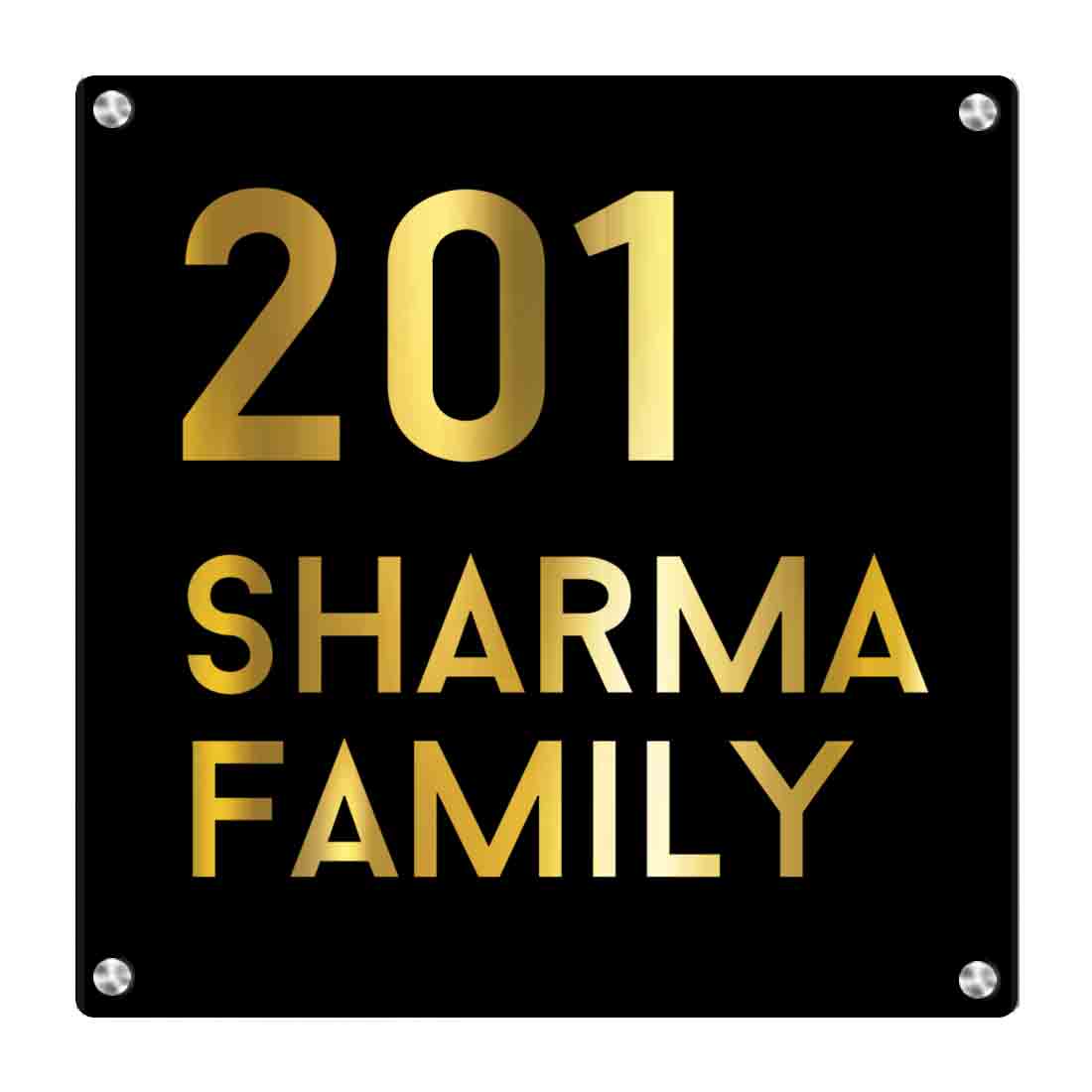 Custom Steel Name Plates for Home Office Flats Entrance - Image 10