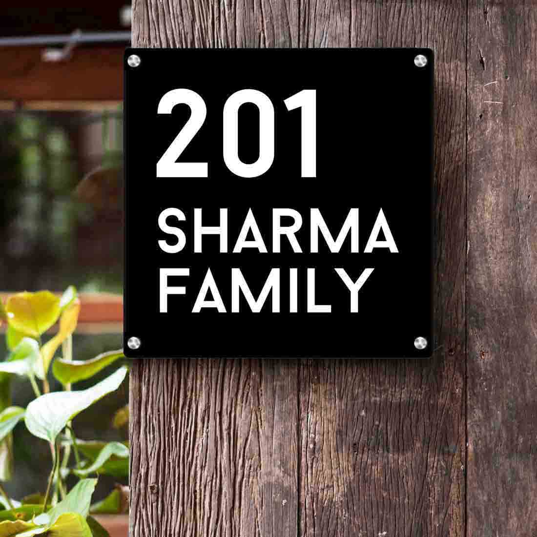 Custom Steel Name Plates for Home Office Flats Entrance - Image 8