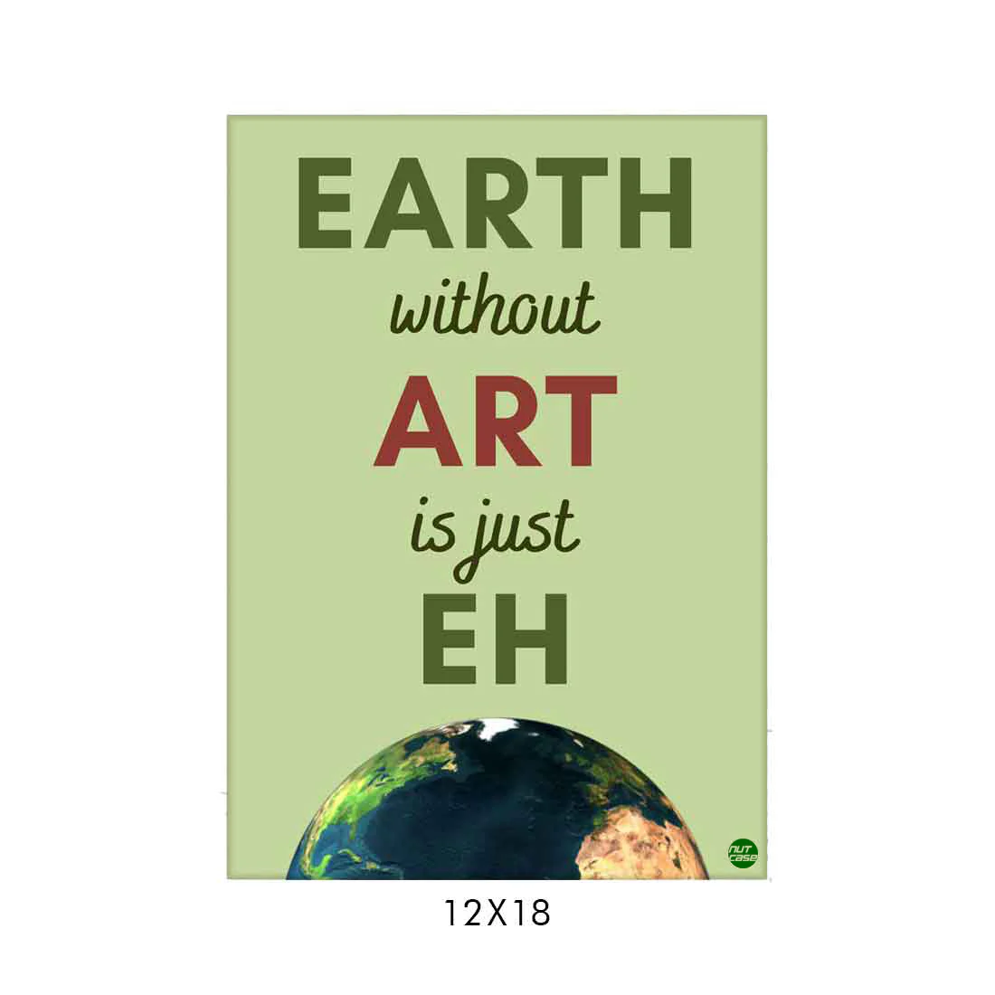 Designer Wall Art Decor Hanging for House - Earth Without Art - Image 3