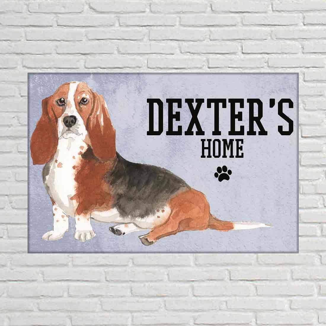 Beautiful Customized Nameplate for Pets -Lazy Beagle - Image 2