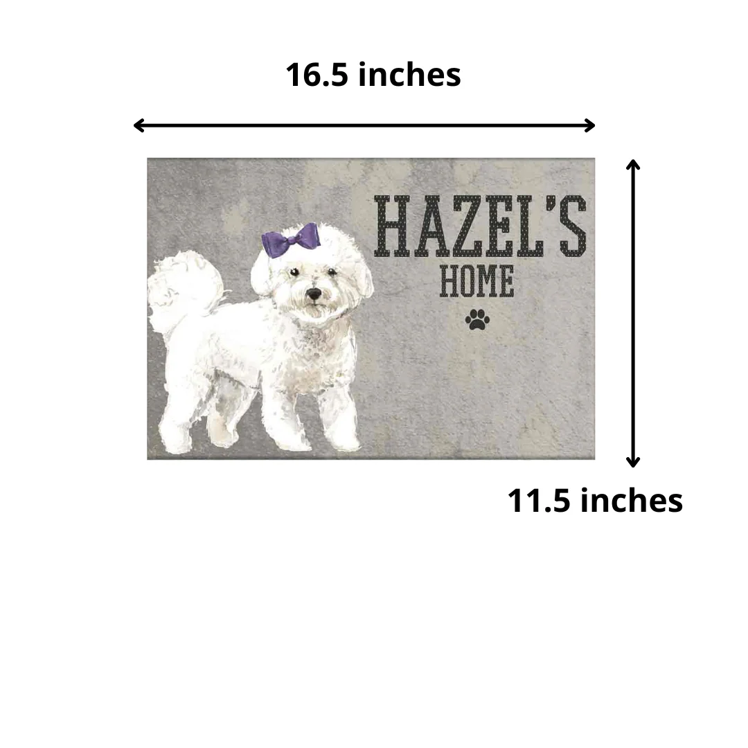Cute Dog Name Plate - Funny Poodle - Image 4