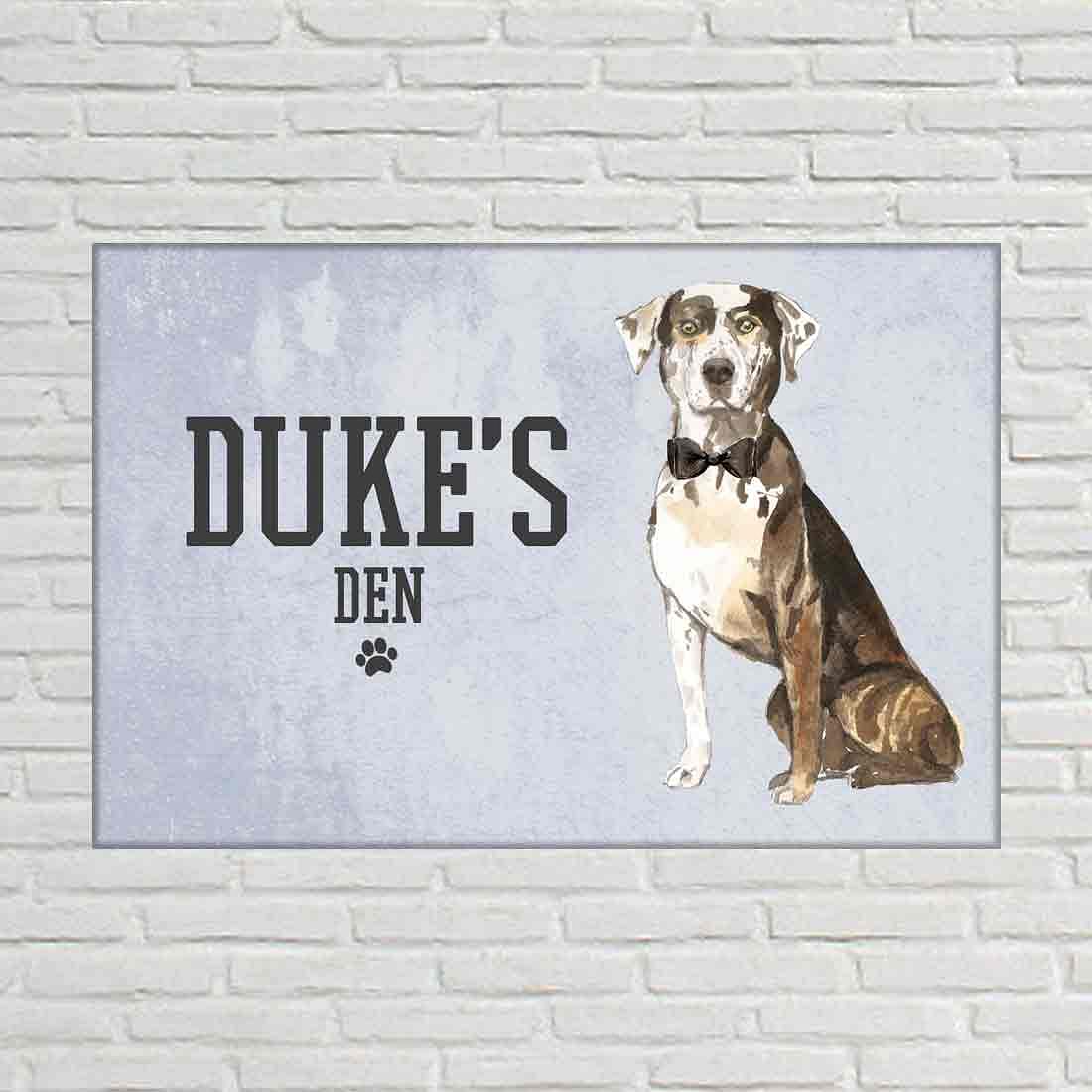 Customized Dog Door Name Plate -Cute DOGGY - Image 2