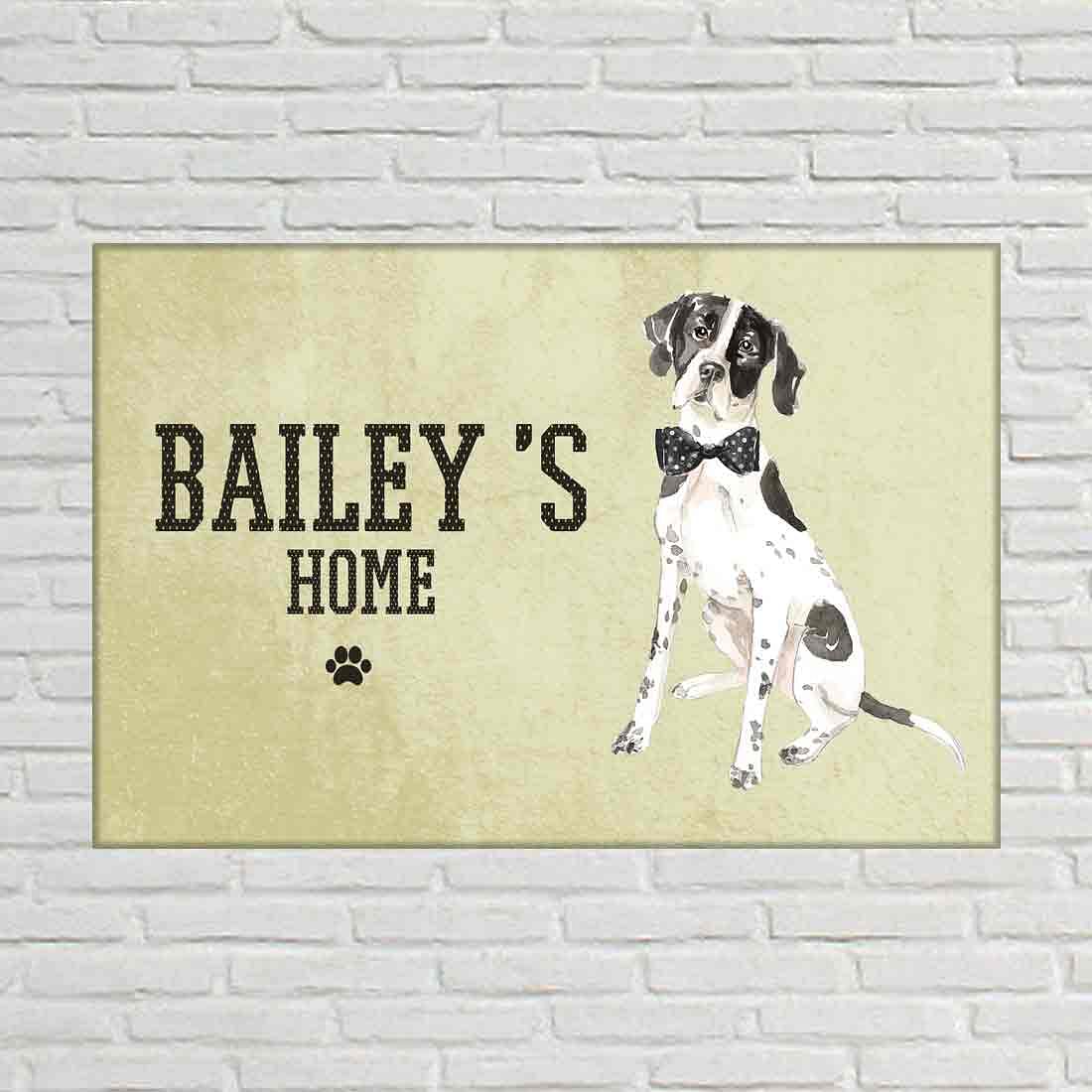 Cute Dog Door Name Plate -Dashing Dalmatian - Image 2