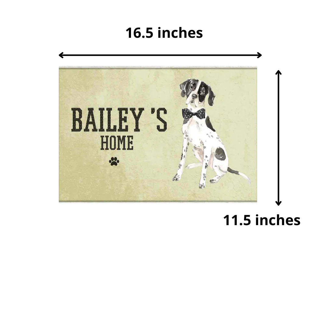 Cute Dog Door Name Plate -Dashing Dalmatian - Image 4