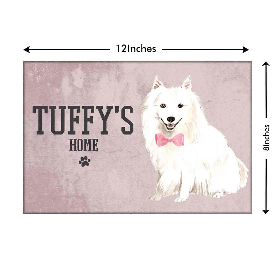 Unique Beautiful Dog Nameplate -Small And Cute Pomeranian - Image 3