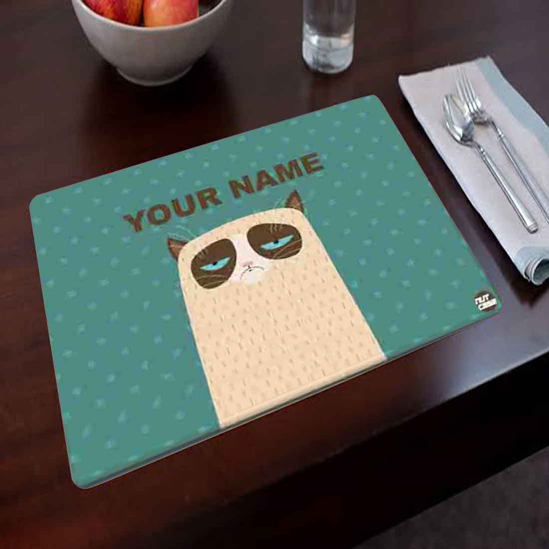 Personalized Fabric Table Mats For Kids - Polar Bear