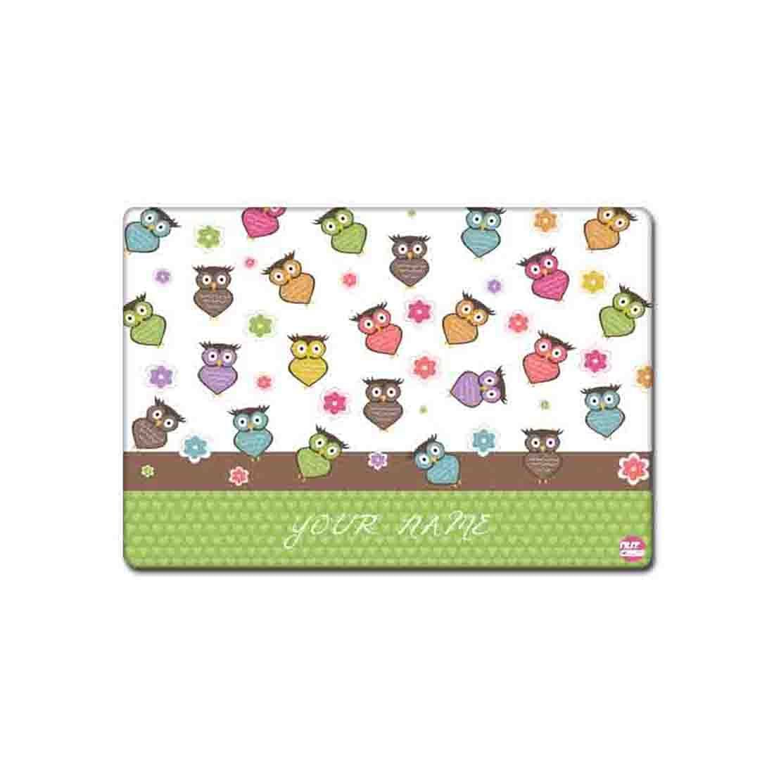 Customized Placemats Unique Return Gift ideas for 1st Birthday Party - Cute Owl - Image 2