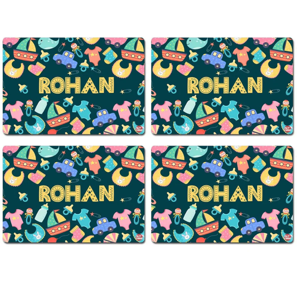 Customized Return Gifts for Birthday Personalized Tablemat - Cut Babies - Image 6