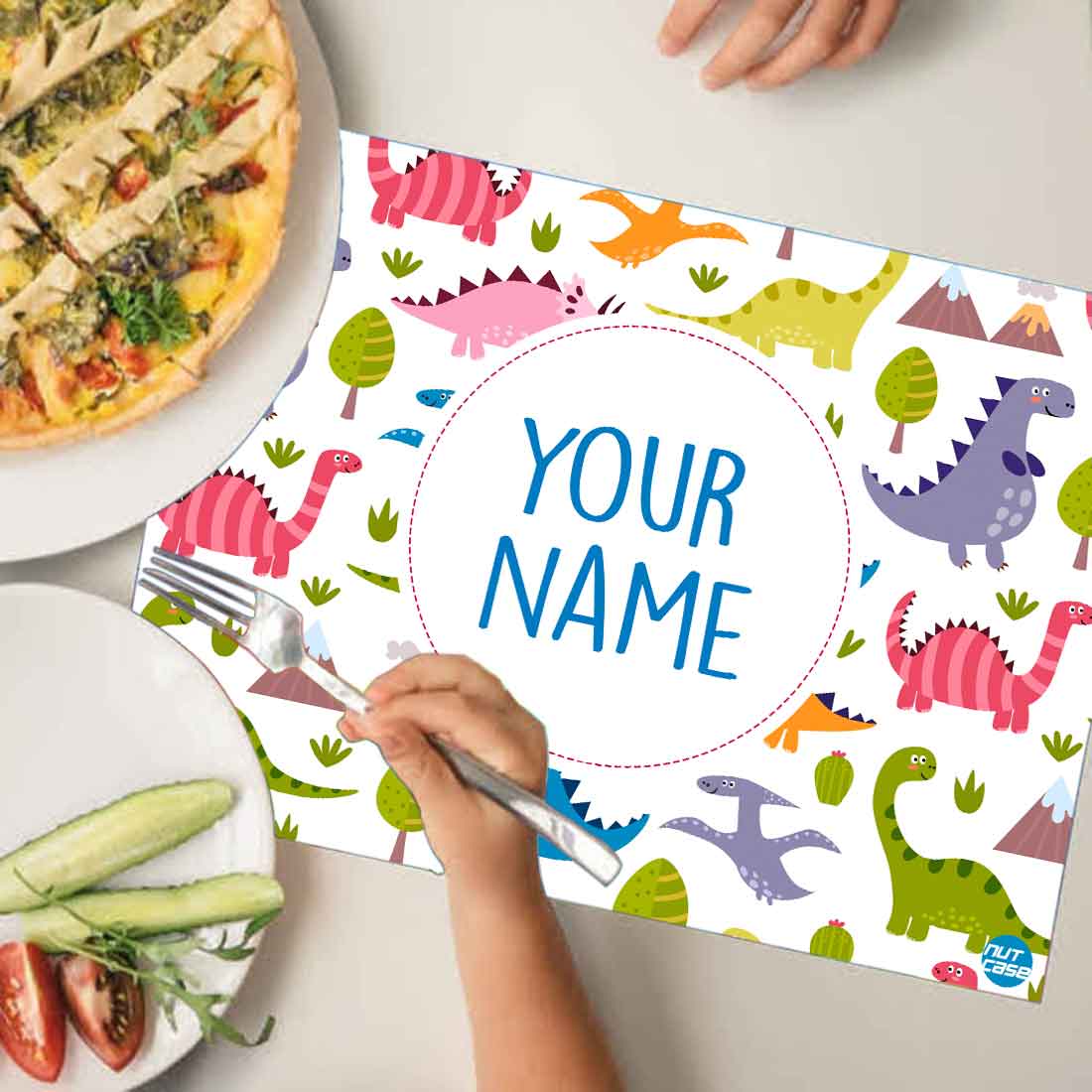 Personalized Table Mats Dinosaur Theme Return Gifts for Kids - Cute Dinosaur - Image 3