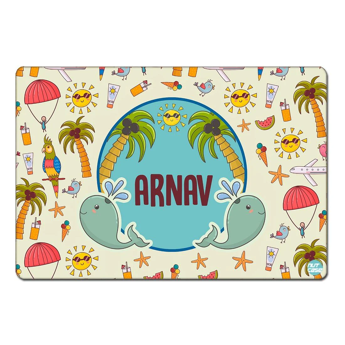 Personalized Table Mat Unique Return Gift Ideas for 1st Birthday - Summer Time - Image 2