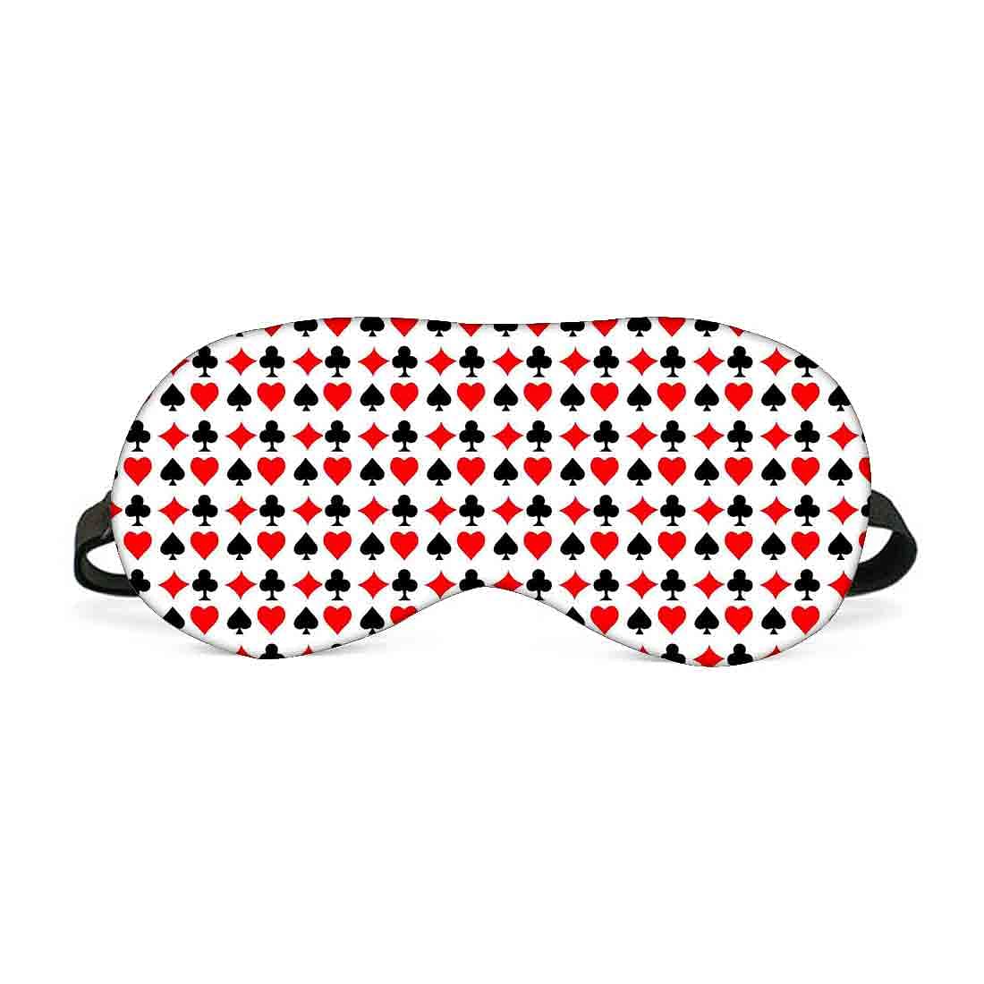 Designer Travel Eye Mask for Sleeping - ACE - Made in India