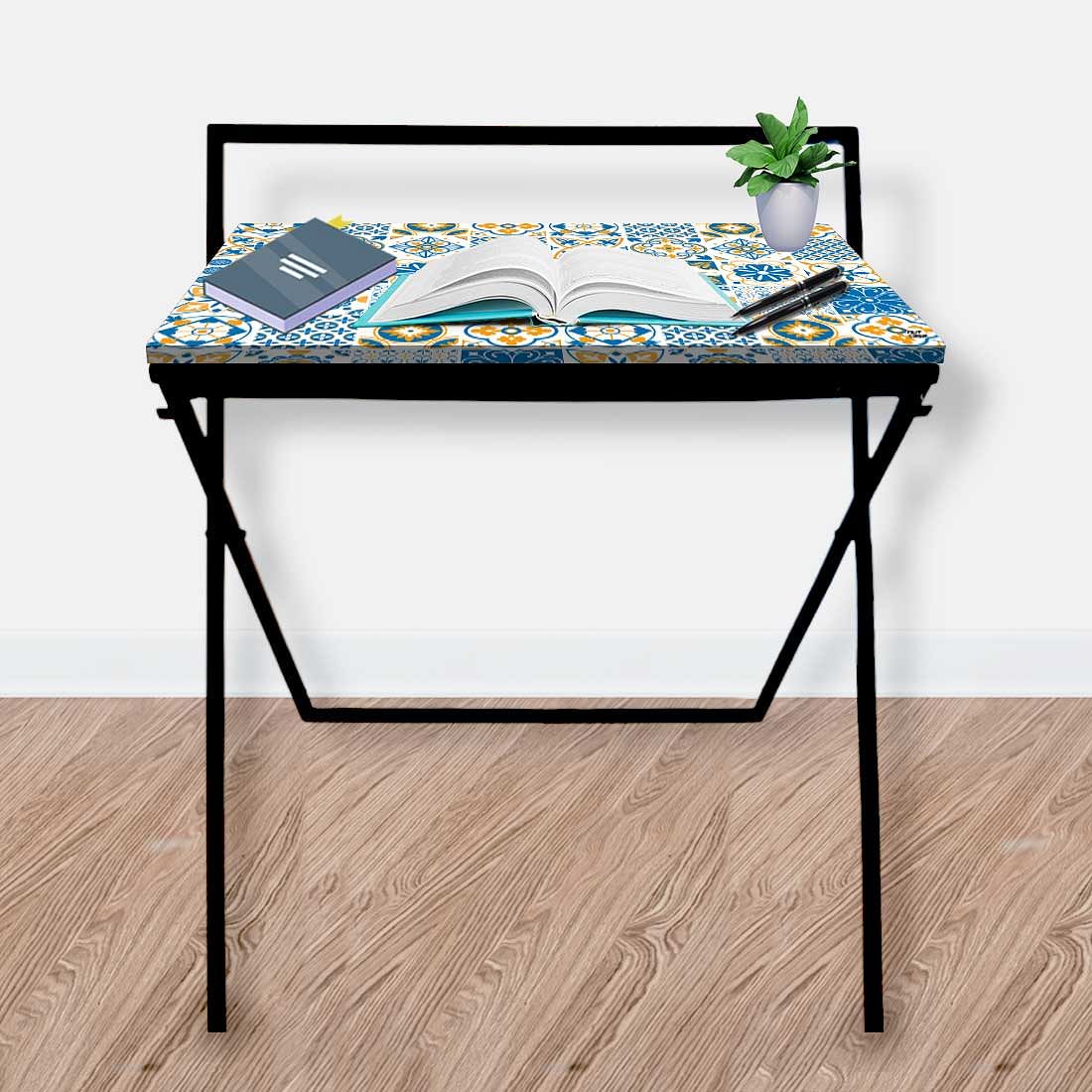 Work from Home Computer Table Study Desk for Bedroom - Spanish - Image 5