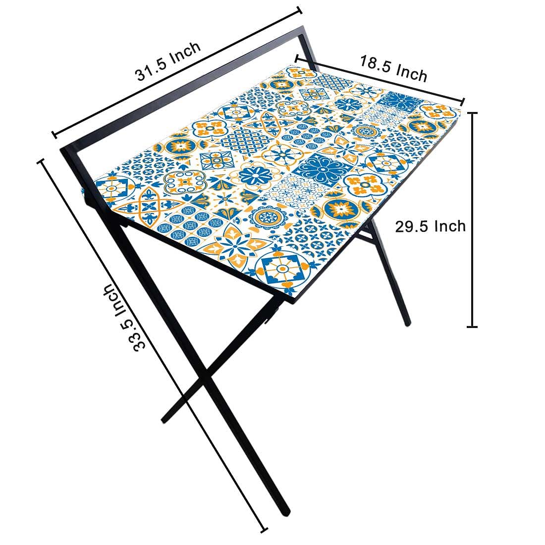 Work from Home Computer Table Study Desk for Bedroom - Spanish - Image 6