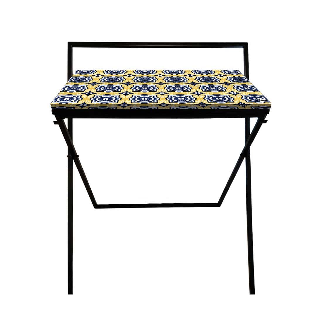 Portable Laptop Table Work for Home Office - Spanish Tiles - Image 4