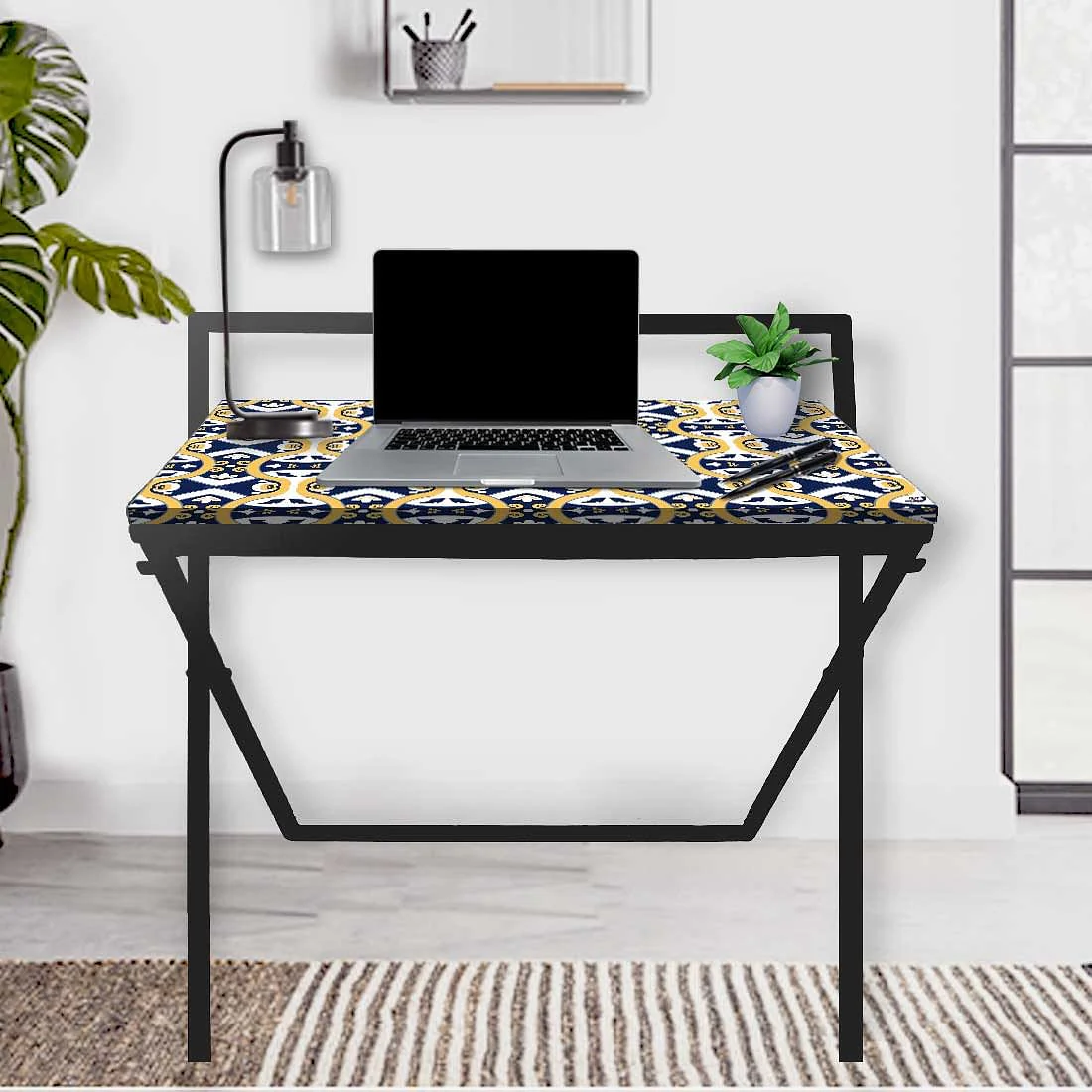 Foldable Study Table for Adults Home Computer Work - Spanish - Image 2