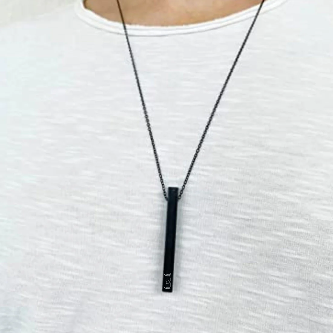 Personalized Necklace for Best Friend With Engraved Pendant Valentine Day Gifts - Infinity - Image 2