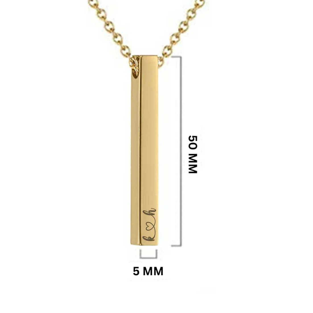 Personalized Necklace for Best Friend With Engraved Pendant Valentine Day Gifts - Infinity - Image 9