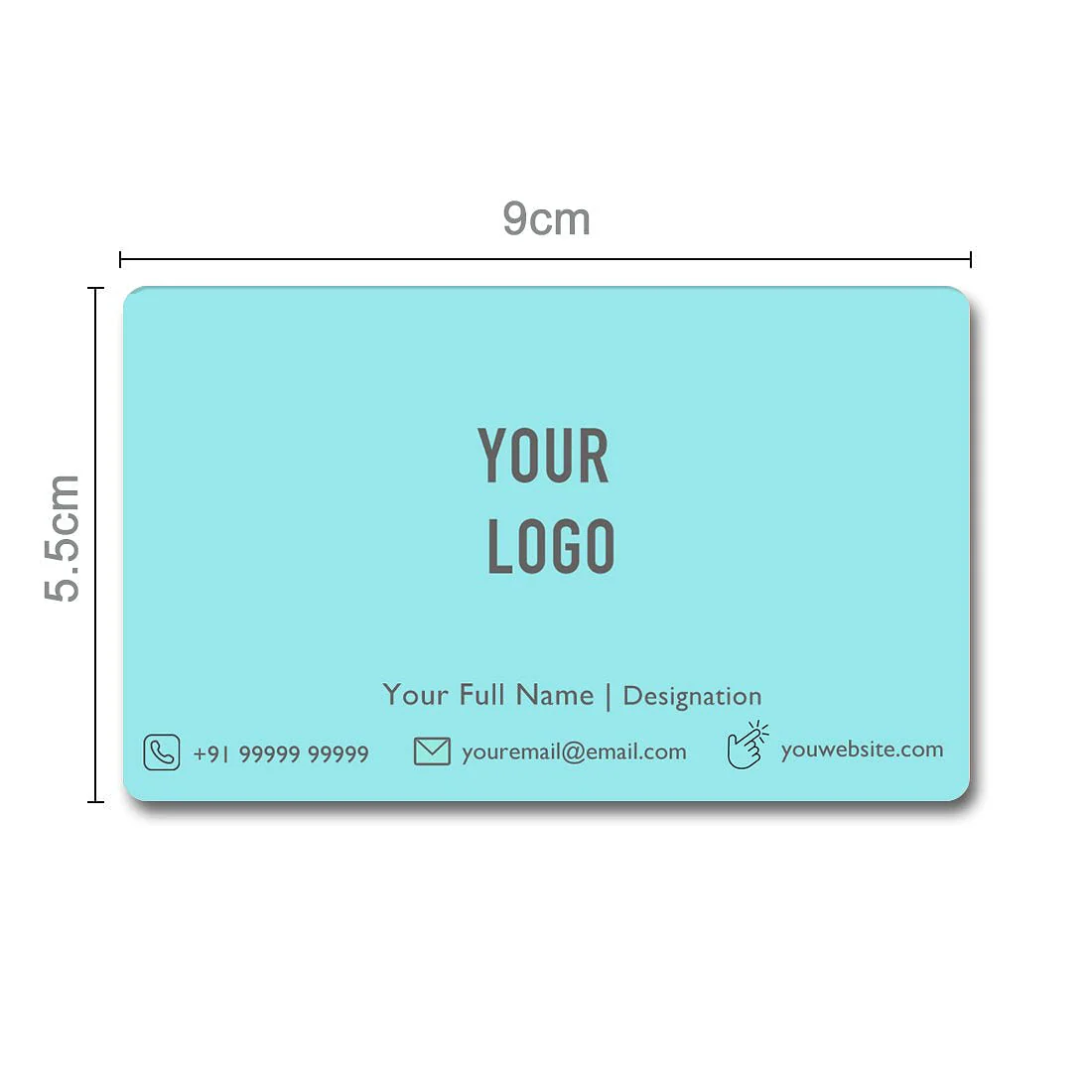 Customized NFC Visiting Cards for Business -  Your Logo  ( For Android Phones Only) - Image 4
