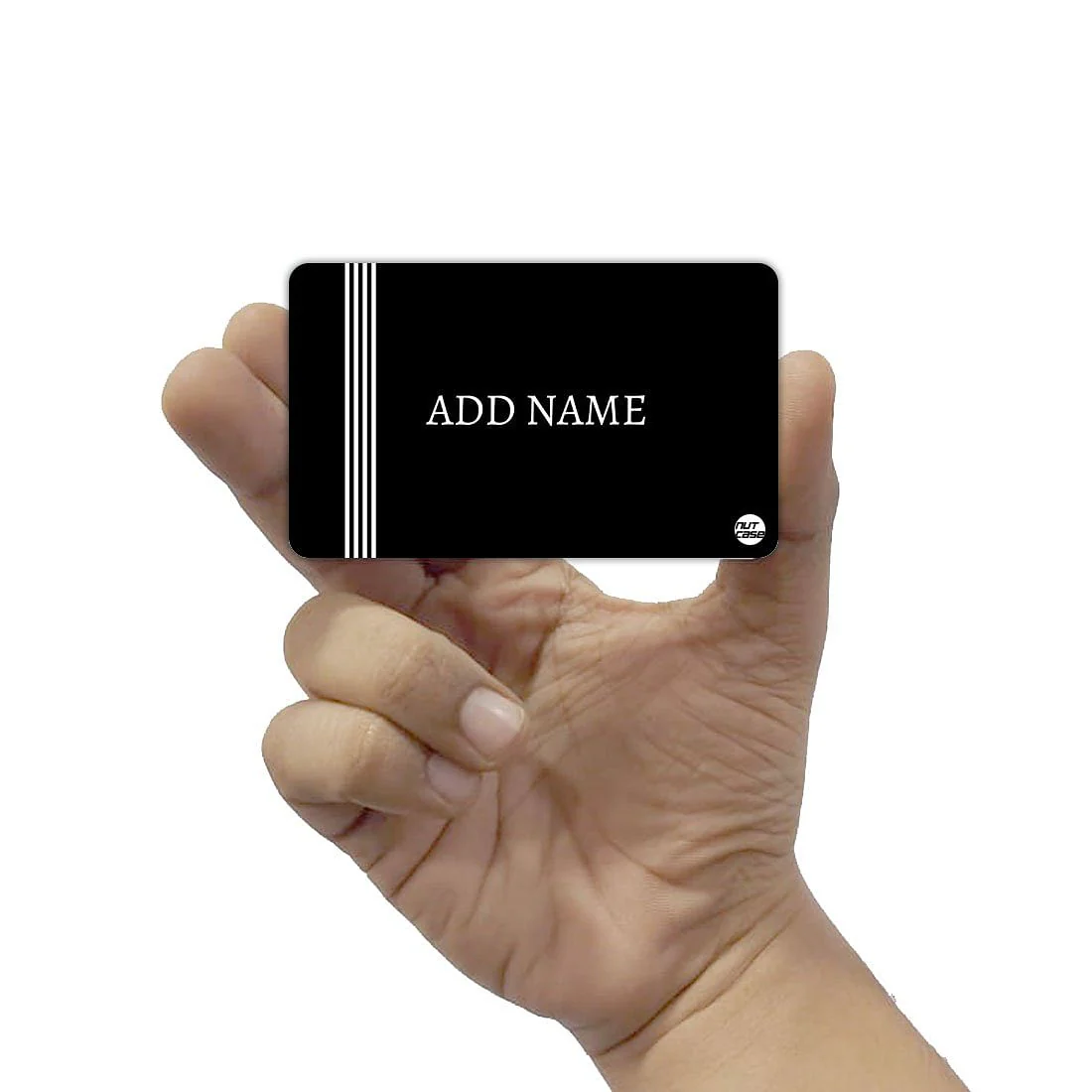 Custom Printed NFC Cards for Business -  Minimal Black ( For Android Phones Only) - Image 3
